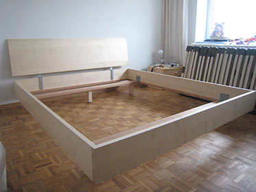 Bett mit Anlehne Bett mit Anlehne